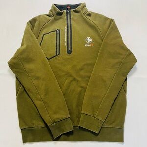 Ralph Lauren RLX Men Expedition Technology Half Zip Pullover Sport Sweatshirt